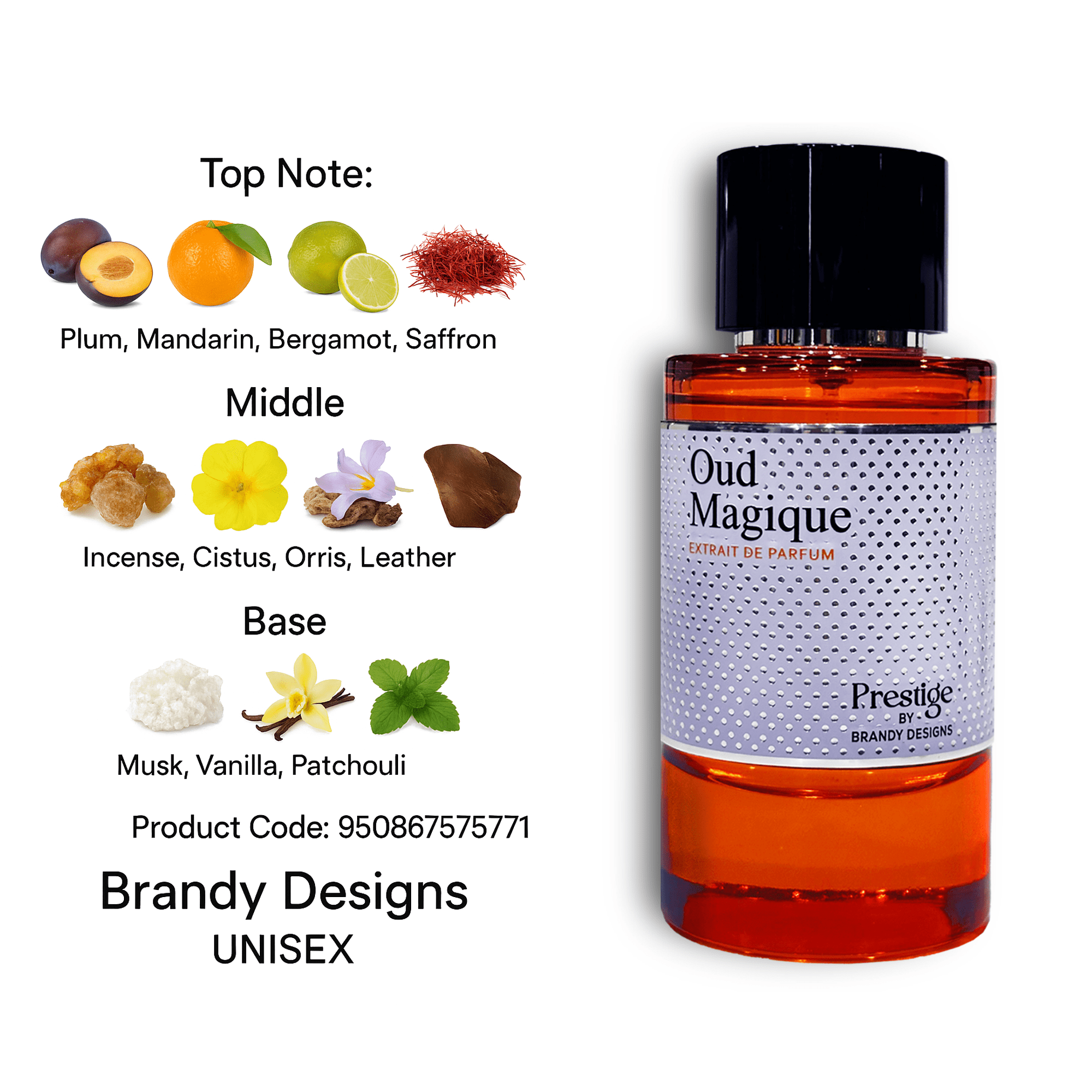 Oud Magique de Parfum For Unisex 100ML